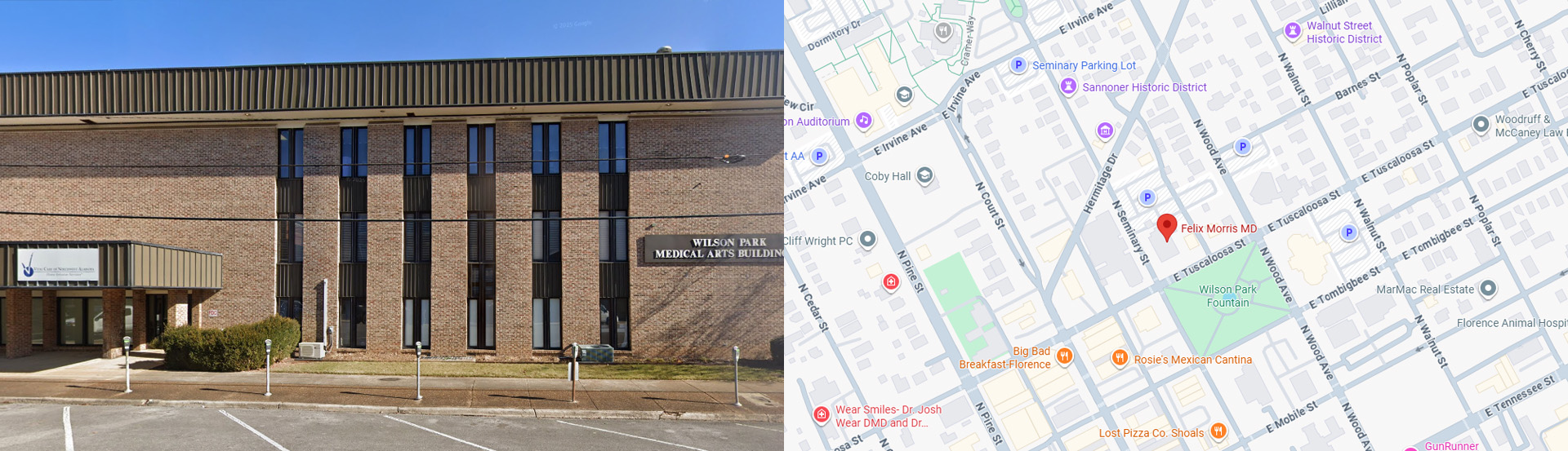 Felix Morris Location